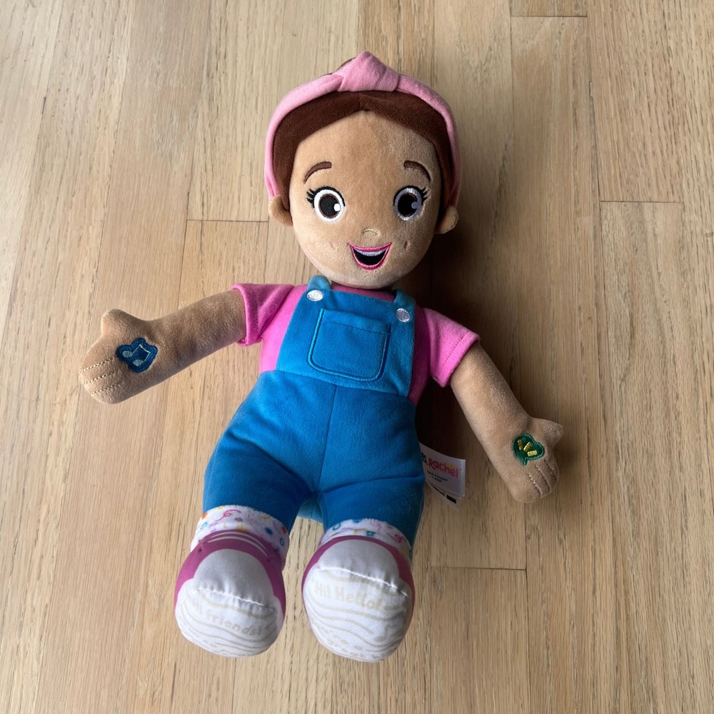 Ms. Rachel Speak and Sing Doll Interactive Plush Educational Toy 15" 2024 GUND